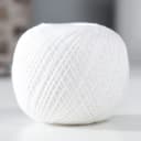 Пряжа для вязания спицами, крючком «ПНК Кирова. Ирис», 150 м/25 г, 100% мерсеризованный хлопок, цвет 0101