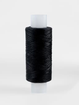 Нитки 35ЛЛ, 200 м, чёрные №6818