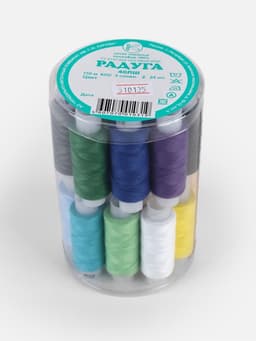 Нитки «Радуга», 40ЛШ, 150 м, набор 24 шт., разноцветные