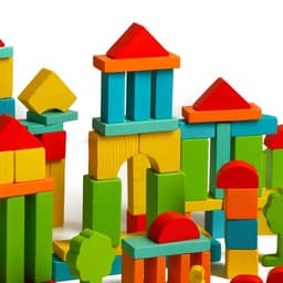 Конструктор деревянный «Краски дня: утро», 105 деталей