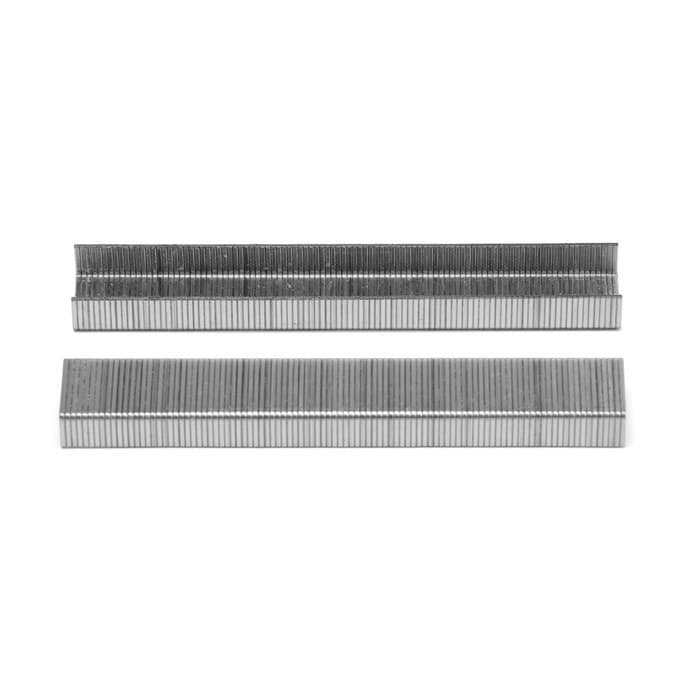 Скобы для мебельного степлера ТУНДРА, закалённые, тип 53, 6 мм, 1000 шт.