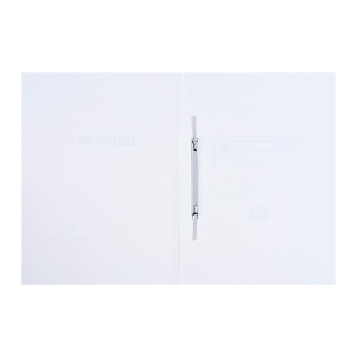 Скоросшиватель картонный, плотность 250 г/м², на 200 листов, евро