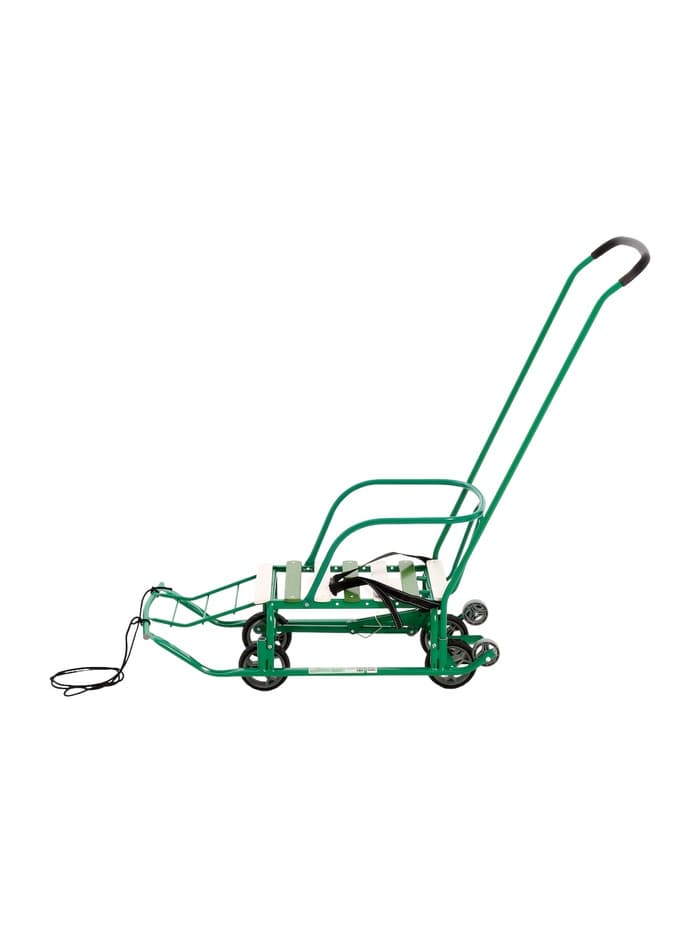 Санки детские с колёсами «Тимка 5 универсал», с ручкой, цвет зелёный