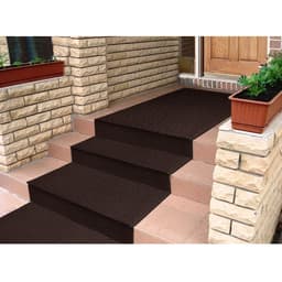 Покрытие ковровое щетинистое «Травка», 0.9×15 м, в рулоне, цвет тёмный шоколад