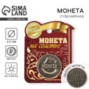 Монета сувенир «Удача, счастье и богатство», d=2.5 см