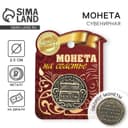 Монета сувенир «Богатство, достаток и удача», d=2.5 см