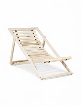 Шезлонг складной, 118×75×60 см, деревянный, «Добропаровъ»