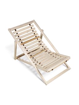 Шезлонг складной, 118×75×60 см, деревянный, «Добропаровъ»