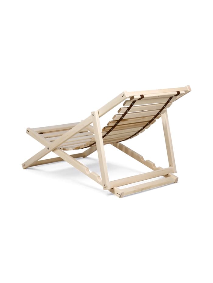 Шезлонг складной, 118×75×60 см, деревянный, «Добропаровъ»