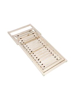 Шезлонг складной, 118×75×60 см, деревянный, «Добропаровъ»