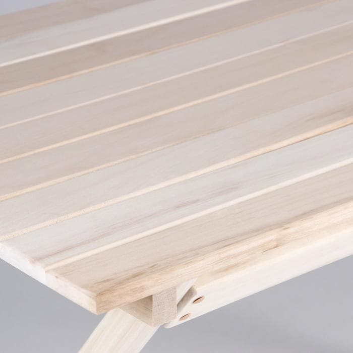 Стол для бани и дачи, 120×60×75 см, складной, деревянный, «Добропаровъ»