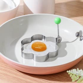 Форма для яичницы и оладий Доляна «Ромашка», металл