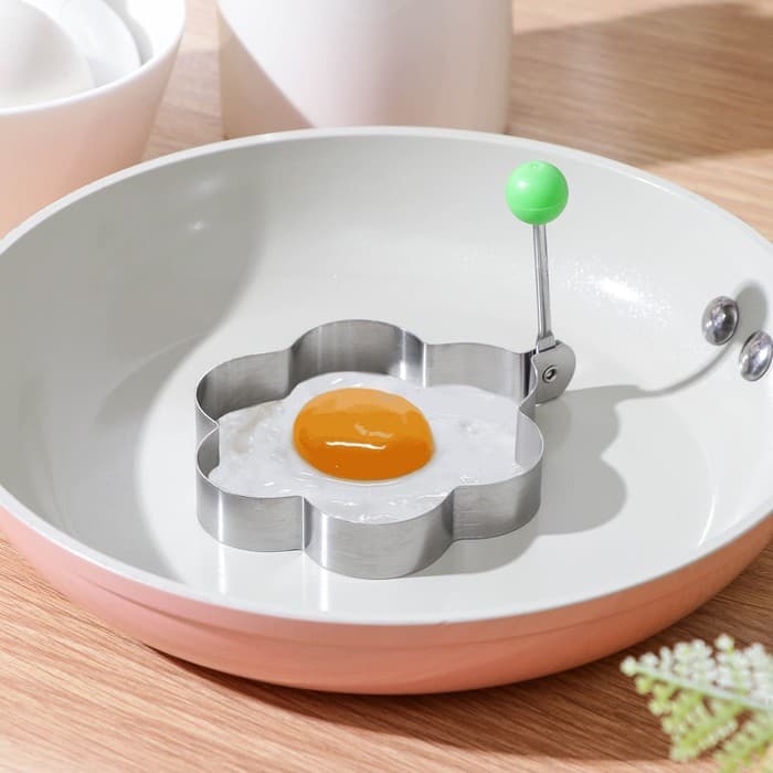 Форма для яичницы и оладий Доляна «Ромашка», металл