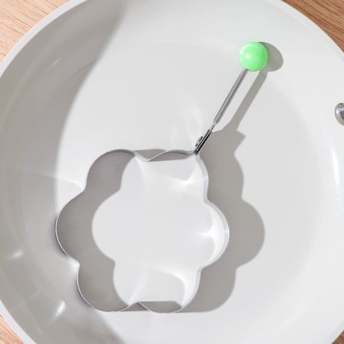 Форма для яичницы и оладий Доляна «Ромашка», металл