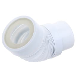 Гофра для унитаза «АНИ Пласт» K821, гибкий, с выпуском, 110 мм