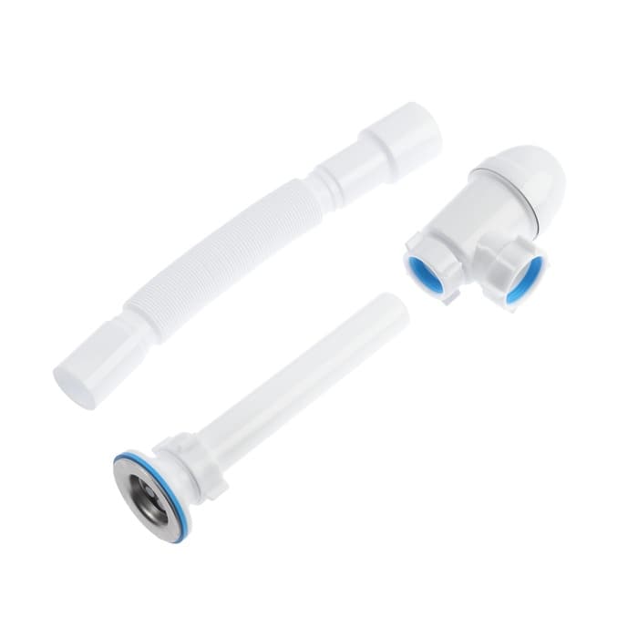 Сифон для раковины «АНИ Пласт» C1015, 1 1/4" × 40 мм с гибкой трубой 40×40/50 мм