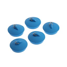 Пробка для ванны «АНИ Пласт» M300, 1 1/2", d=45 мм, голубая