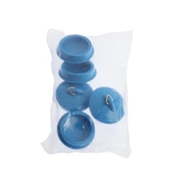 Пробка для ванны «АНИ Пласт» M300, 1 1/2", d=45 мм, голубая