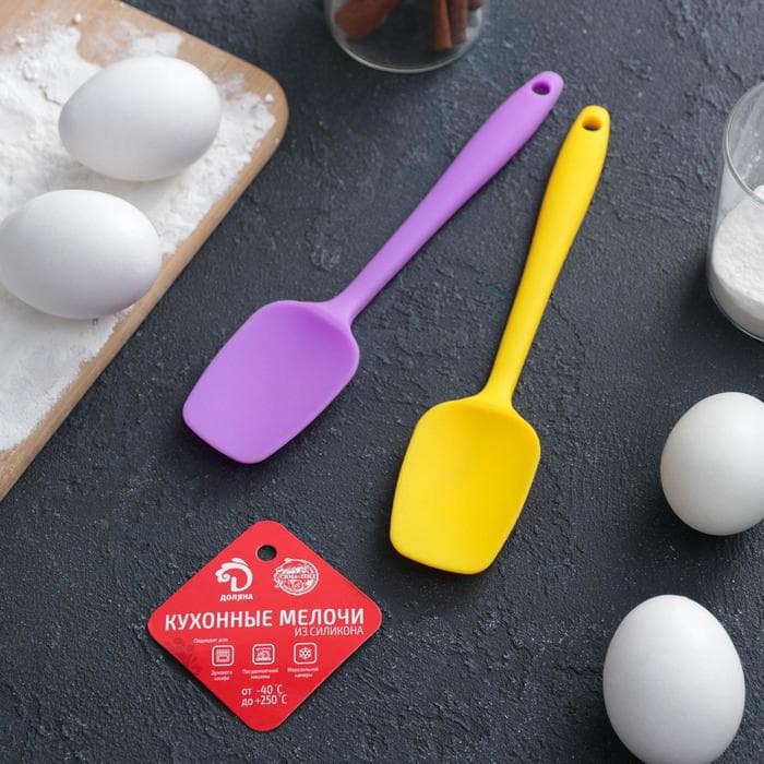 Лопатка Доляна «Винфор», 20.7 см, бирюзовый