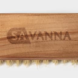 Щётка для обуви SAVANNA, 10×3.5 см, 59 пучков, натуральный волос