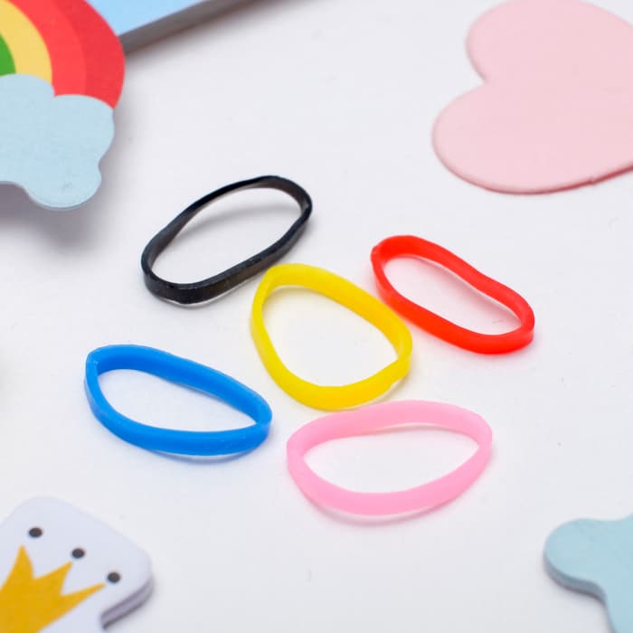 Резинки для афрокосичек, набор 80 шт., ±5 шт.