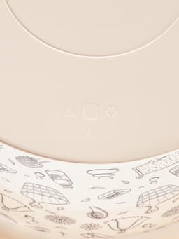 Таз хозяйственный «Русская банька», круглый, пластик, 10 л, бежевый