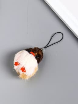 Брелок для ключей на подвеске «Пушистик. Утёнок», 4×4×6 см, МИКС