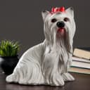 Копилка для денег «Йоркширский терьер», гипс, 30×21×35 см