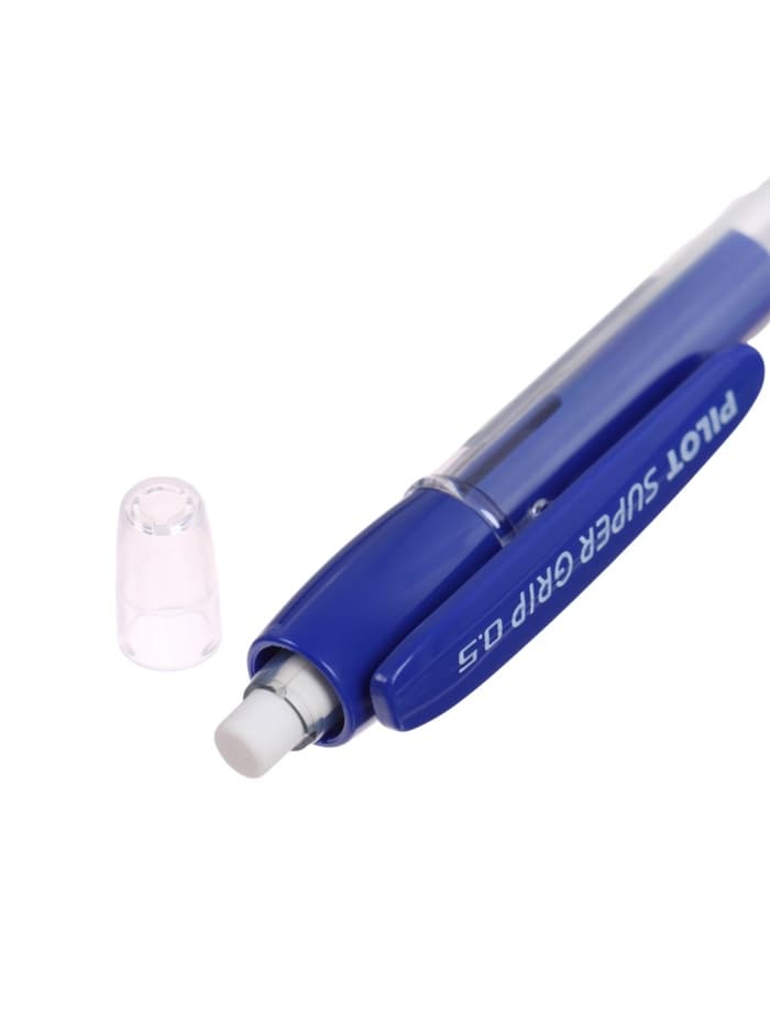 Карандаш механический Pilot. Super Grip, толщина грифеля 0.5 мм, НВ, резиновый упор