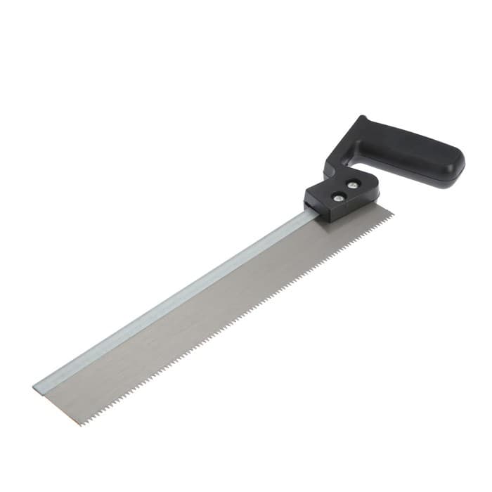 Стусло ТУНДРА, 300×65 мм, два угла работы 45 и 90°, пила 300 мм, 7-8 TPI