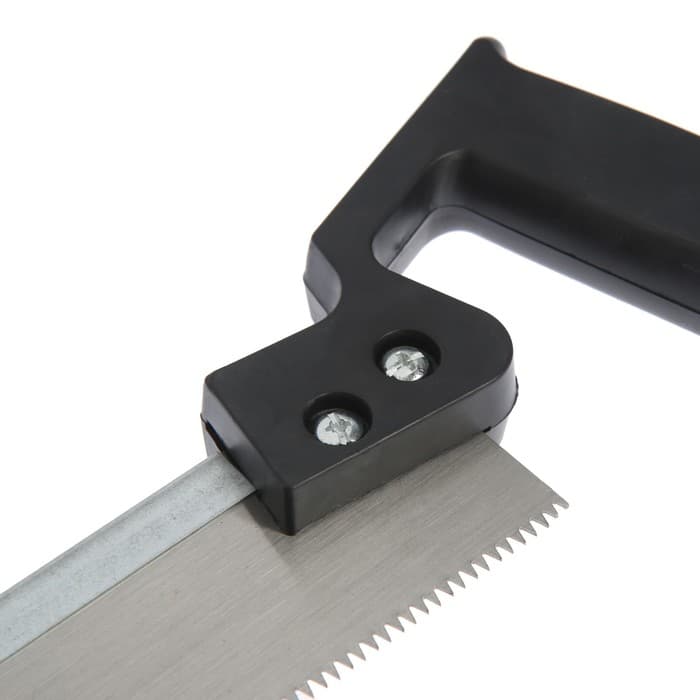 Стусло ТУНДРА, 300×65 мм, два угла работы 45 и 90°, пила 300 мм, 7-8 TPI