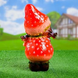 Садовая фигура из гипса «Девочка - клубничка», 11×15×31 см