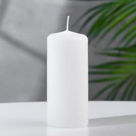 Свеча - цилиндр, 5×11.5 см, 25 ч, 175 г, белая