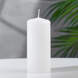 Свеча - цилиндр, 5×11.5 см, 25 ч, 175 г, белая