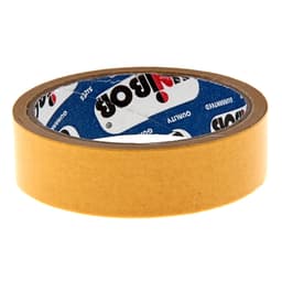 Клейкая лента UNIBOB, двусторонняя, белая основа, 25 мм × 10 м