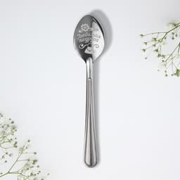 Ложка чайная с гравировкой «Любимая подруга», 3×14 см