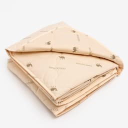 Одеяло 1.5 сп. «Этель. Верблюжья шерсть» 140×205 см, тик, 300 г/м²