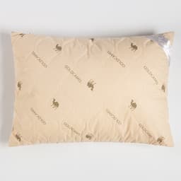 Подушка «Этель», подстёжка — верблюжья шерсть, 50×70 см, тик