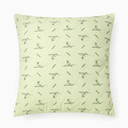 Подушка «Этель», подстёжка — бамбук, 50×70 см, тик