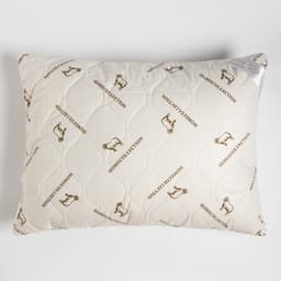 Подушка «Этель», подстёжка — овечья шерсть, 50×70 см, тик