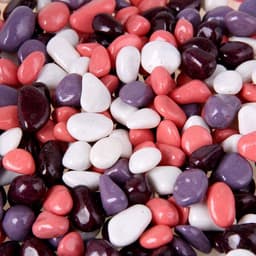 Грунт для аквариума DECOR DE «Галька цветная», фр. 8-12 мм, сиреневый/белый/розовый/фиолетовый, 800 г