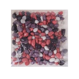 Грунт для аквариума DECOR DE «Галька цветная», фр. 8-12 мм, сиреневый/белый/розовый/фиолетовый, 800 г