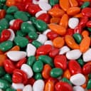 Грунт для аквариума DECOR DE «Галька цветная», фр. 8-12 мм, зелёный/рыжий/красный/белый, 800 г