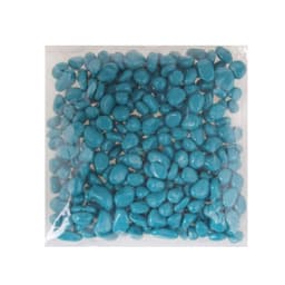 Грунт для аквариума DECOR DE «Галька цветная», фр. 8-12 мм, бирюзовая, 800 г