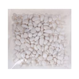 Грунт для аквариума DECOR DE «Галька цветная», фр. 8-12 мм, белая, 800 г