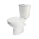 Унитаз компакт ЛЗСФ «Универсал NEW 45», нижняя подводка, косой выпуск, сиденье, кнопка