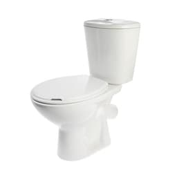 Унитаз компакт ЛЗСФ «Универсал NEW 45», нижняя подводка, косой выпуск, сиденье, кнопка