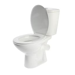 Унитаз компакт ЛЗСФ «Универсал NEW 45», нижняя подводка, косой выпуск, сиденье, кнопка