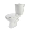 Унитаз компакт ЛЗСФ «Универсал Эконом», боковая подводка, косой выпуск, сиденье, шток