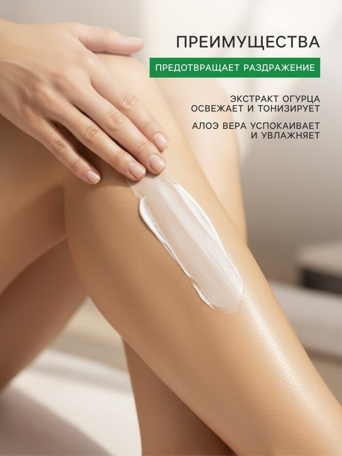 Крем для депиляции «Батист» огуречный, 100 мл